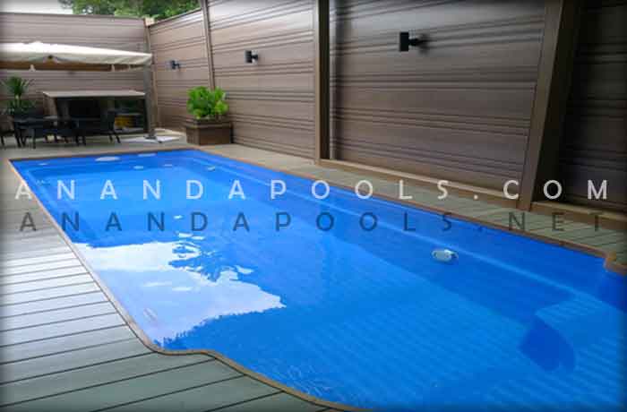 Ananda Pools - Fibreglass swimming pool - new model